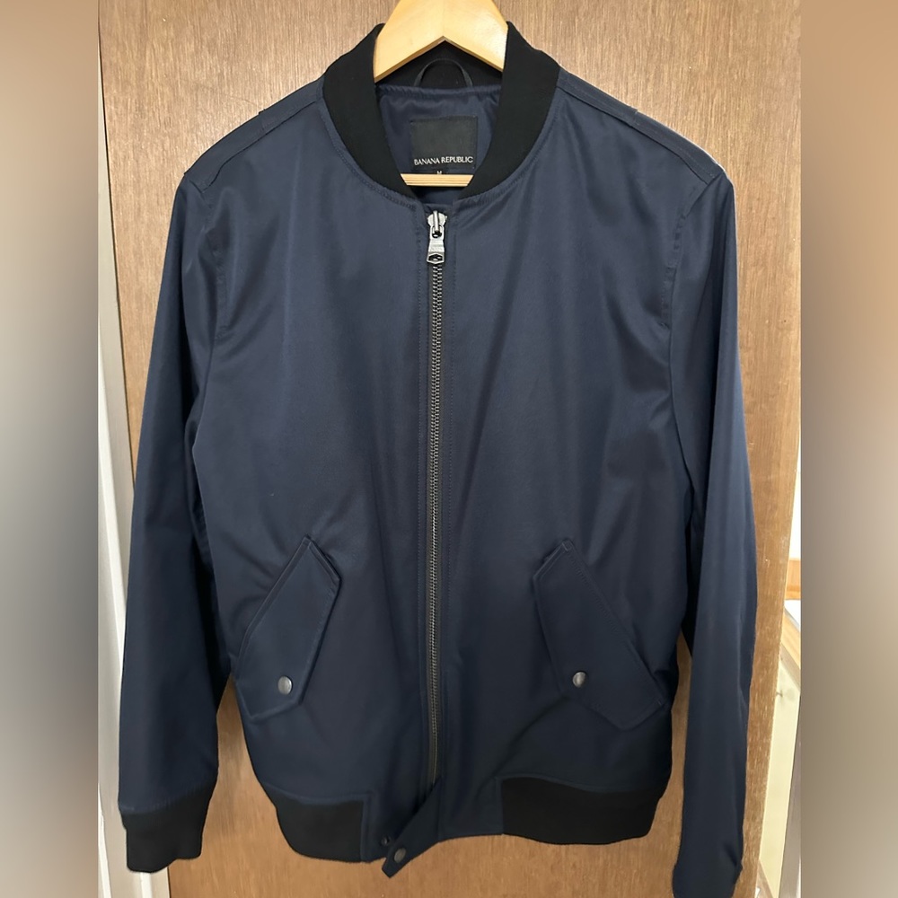 Banana Republic Water Proof Bomber Jacket.